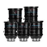 SIRUI Jupiter 24mm/35mm/50mm/75mm/100mm Full Frame Macro Cine Lens Set (PL/EF Mount)