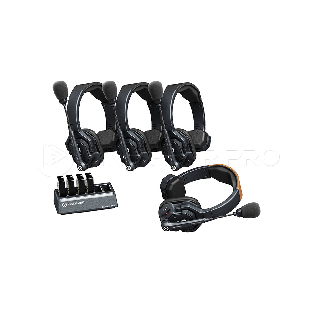 Hollyland Solidcom SE Global Ful-Duplex Single-Ear Noise-Canceling Headset IntercomSystem(2.4 GHz)