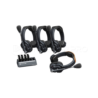 Hollyland Solidcom SE Global Ful-Duplex Single-Ear Noise-Canceling Headset IntercomSystem(2.4 GHz)