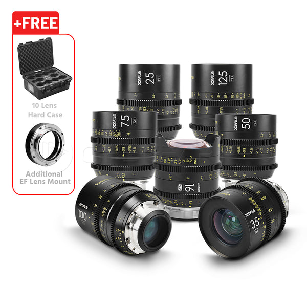 DZOFILM VESPID Prime 7 Lens Bundle Kit
