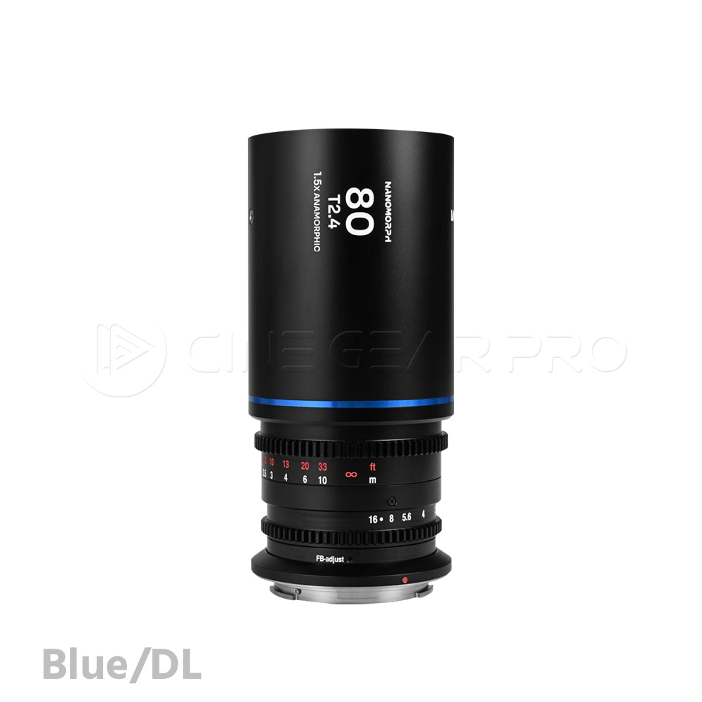 Laowa Nanomorph 80mm T2.4 1.5x S35 Anamorphic Lens