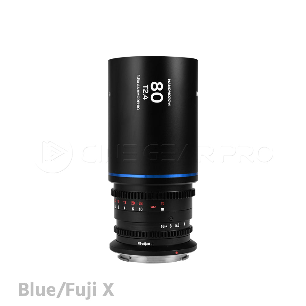 Laowa Nanomorph 80mm T2.4 1.5x S35 Anamorphic Lens