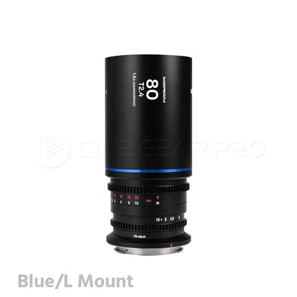 Laowa Nanomorph 80mm T2.4 1.5x S35 Anamorphic Lens