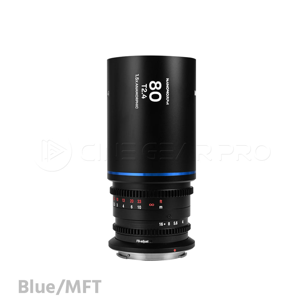 Laowa Nanomorph 80mm T2.4 1.5x S35 Anamorphic Lens