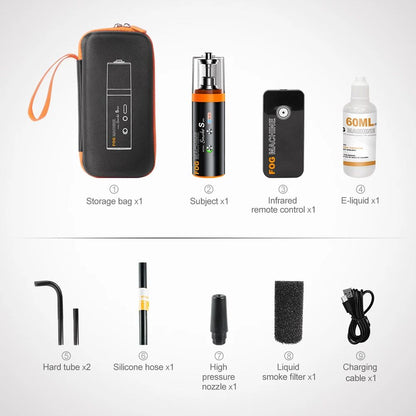 LENSGO Smoke S MINI 15W All-in-One Handheld Mini Fog Machine