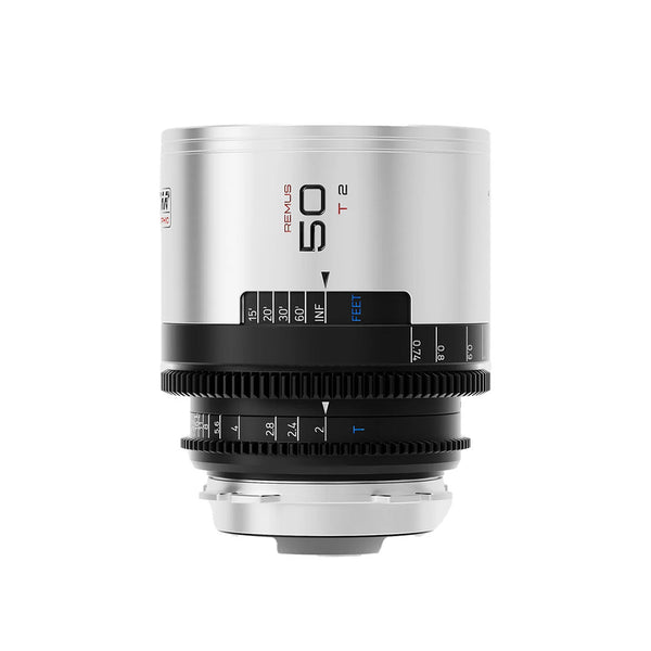 BLAZAR Remus 1.5X 50mm T2 Anamorphic Full Frame Lens (Silver)