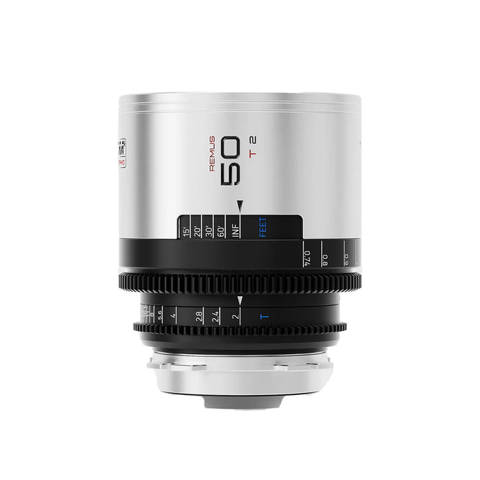 BLAZAR Remus 1.5X 50mm T2 Anamorphic Full Frame Lens (Silver)