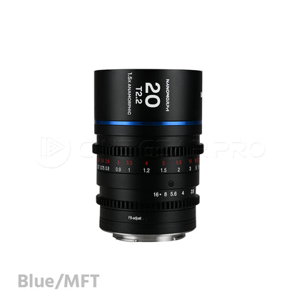 Laowa Nanomorph 20mm T2.2 1.5X Lens