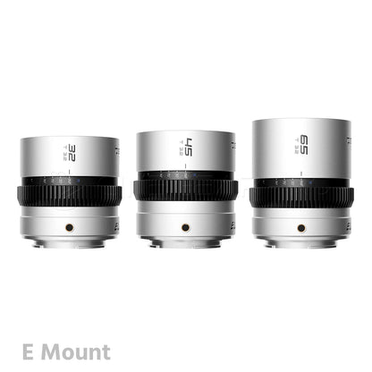 Blazar Beetle 1.33X Full Frame Anamorphic Lens 3-Lens Set