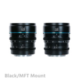 SIRUI Nightwalker 16mm & 75mm T1.2 S35 Cine 2-Lens Set