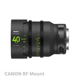 NiSi ATHENA 40mm T1.9 with Drop-In Filter PRIME Full Frame Cinema Lens RF/E/L Mount