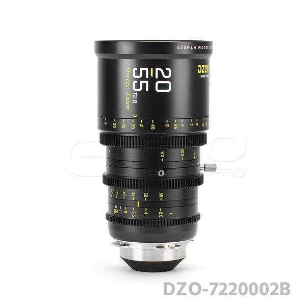 DZOFILM Pictor Zoom 20-55mm T2.8 Super35 Cinema Lens (PL&EF interchangeable Mount, Black)