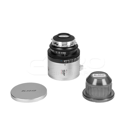 BLAZAR Remus 1.5X 45mm T2 Anamorphic Full Frame Lens (Silver)