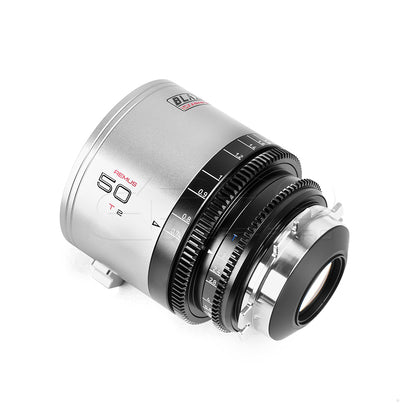 BLAZAR Remus 1.5X 50mm T2 Anamorphic Full Frame Lens (Silver)