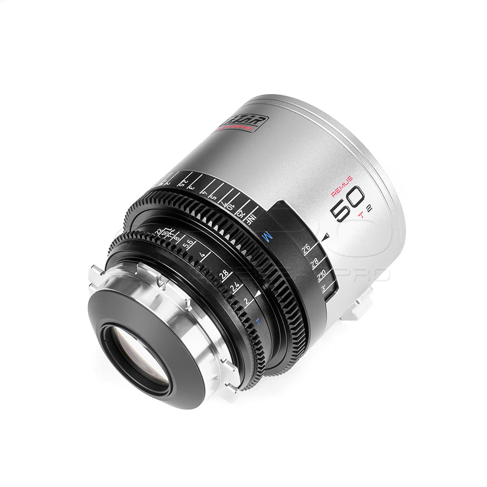 BLAZAR Remus 1.5X 50mm T2 Anamorphic Full Frame Lens (Silver)