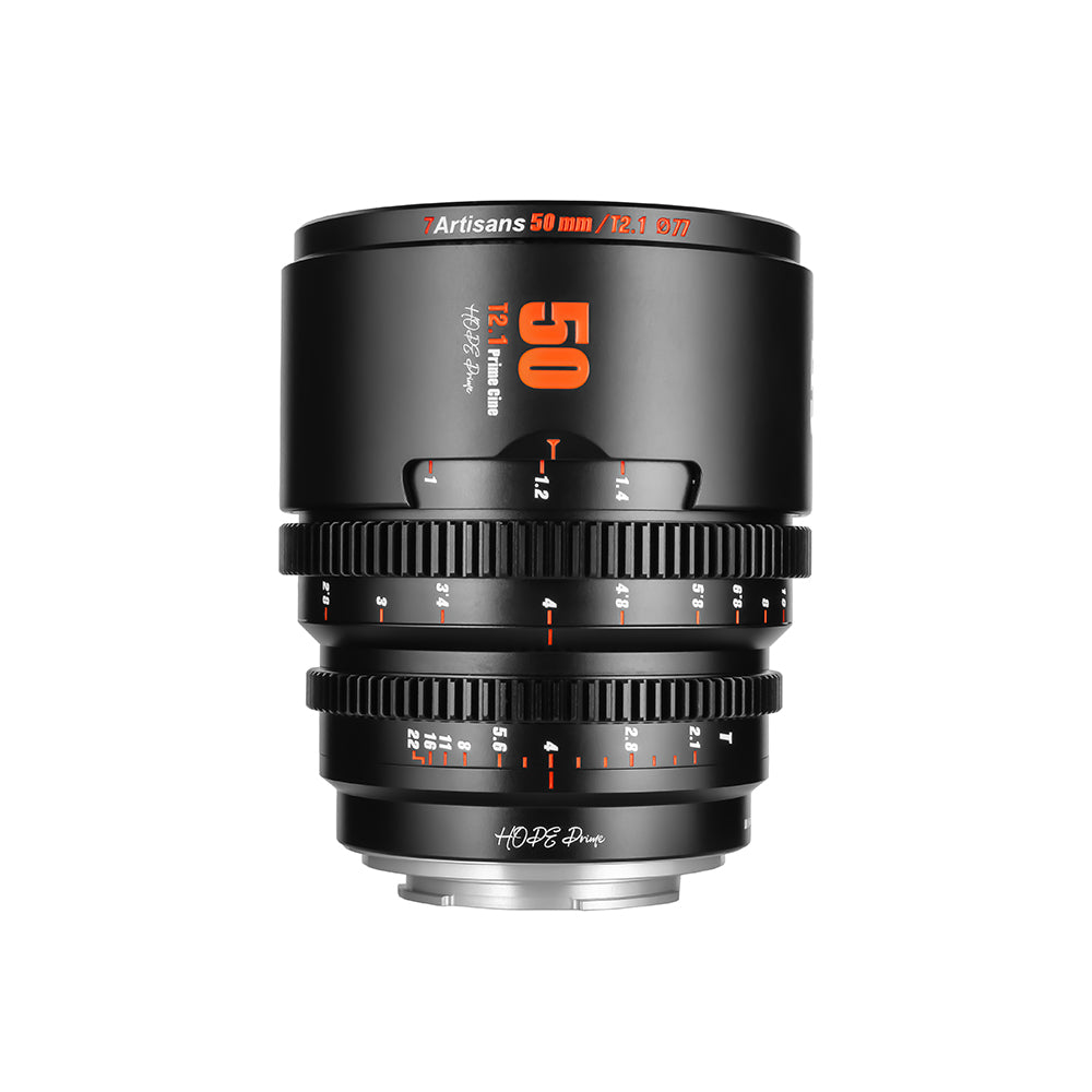 7Artisans 50mm T2.1 Hope Prime S35 Cine lens