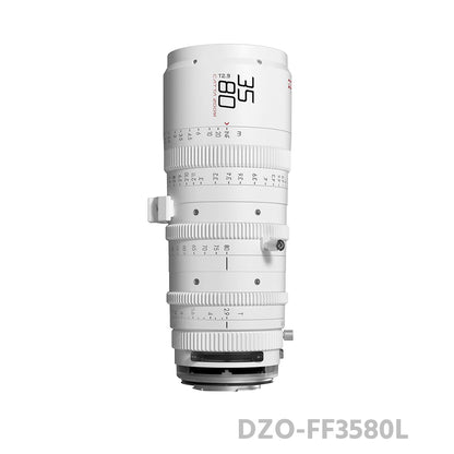 DZOFILM CATTA ZOOM 35-80mm T2.9 Full Frame Cine Zoom Lens E/RF/L/Z/X Mount (White/Black)