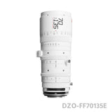 DZOFILM CATTA ZOOM FF 70-135mm T2.9 Full Frame Cine Zoom Lens E/RF/L/Z/X Mount (White/Black)