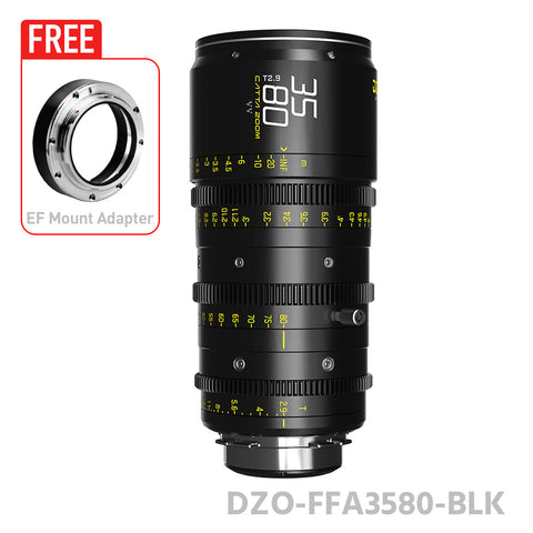 DZOFILM CATTA ACE 35-80mm T2.9 Full Frame Cine Zoom Lens PL&EF Interchangeable Mount