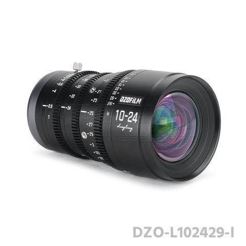 DZOFILM LingLung 10-24mm T2.9 Cinema Zoom Lens MFT/M43 Mount