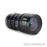 DZOFILM 10-24mm T2.9 Cinema Zoom Lens MFT/M43 Mount