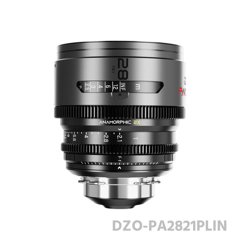 DZOFILM 28mm T2.1 Pavo 2x anamorphic Prime Cine Lens PL&EF mount