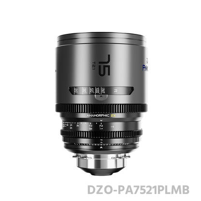 DZOFILM 75mm T2.1 Pavo 2x anamorphic Prime Cine Lens PL&EF mount