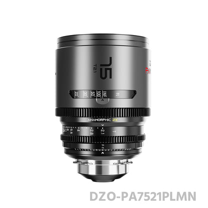 DZOFILM 75mm T2.1 Pavo 2x anamorphic Prime Cine Lens PL&EF mount