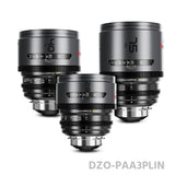 DZOFILM 28/40/75mm T2.1 Pavo 2x anamorphic Prime Cine Lens A Set PL&EF mount