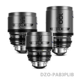 DZOFILM 32/55mm T2.1 & 100mm T2.4 Pavo 2x anamorphic Prime Cine Lens B Set PL&EF mount