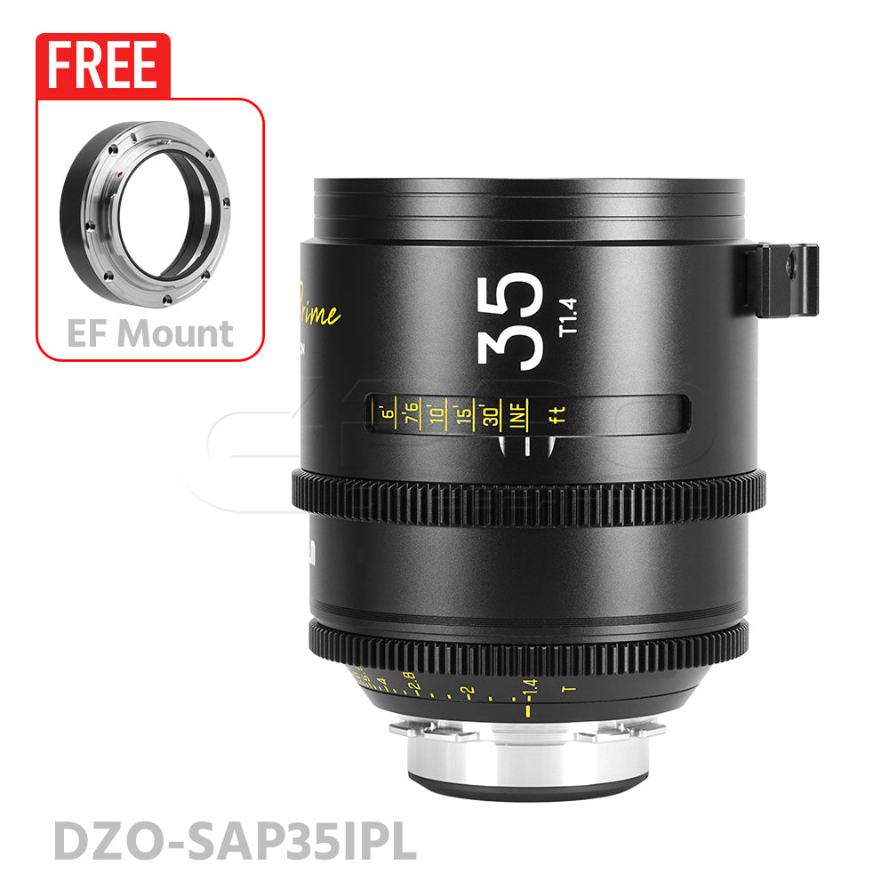 DZOFILM ARLES 35mm Super Speed Vista Vision cinema prime lens