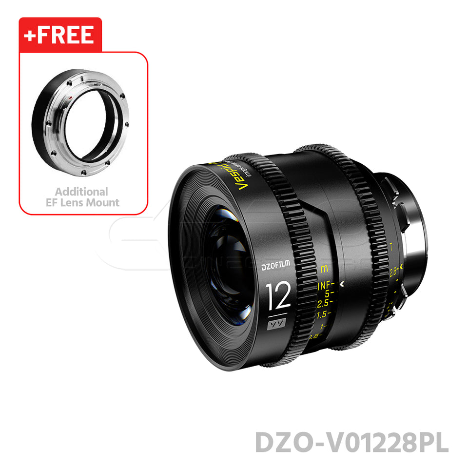 DZOFilm DZO-V12521PL Vespid FF 125mm T2.1 PLマウント(EF