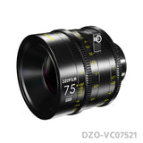 DZOFILM VESPID Cyber 75mm T2.1 Prime Cine Lens PL&EF interchangeable Mount