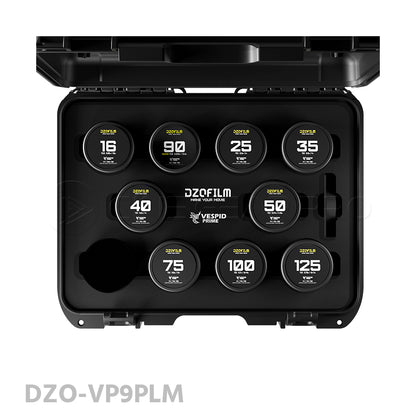 DZOFILM VESPID Prime 9 Lens Bundle Kit