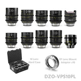 DZOFILM VESPID Prime Full Frame Cinema 10 Lens Set PL&EF interchangeable Mount