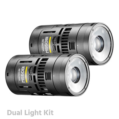 GODOX KNOWLED MS60Bi Super Compact Bi-Colour LED Video Light Fixture