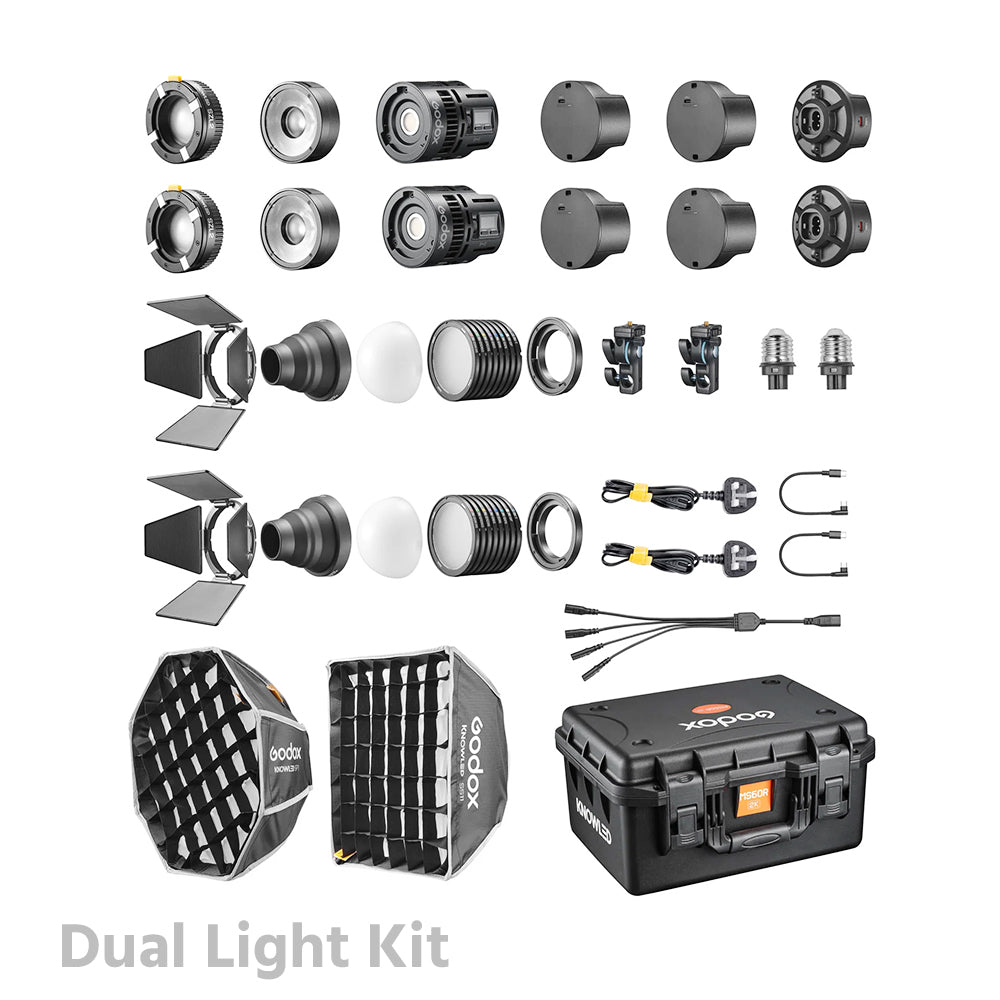 GODOX KNOWLED MS60R Super Compact RGB LED Video Light Fixture