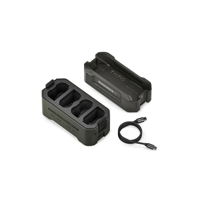TILTA TBC-EL15 Portable Charging Station for Nikon EN-EL15C Battery (4 Channel) – Green