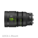 NiSi ATHENA 135mm T2.2 with Drop-In Filter PRIME Full Frame Cinema Lens RF/E/L Mount