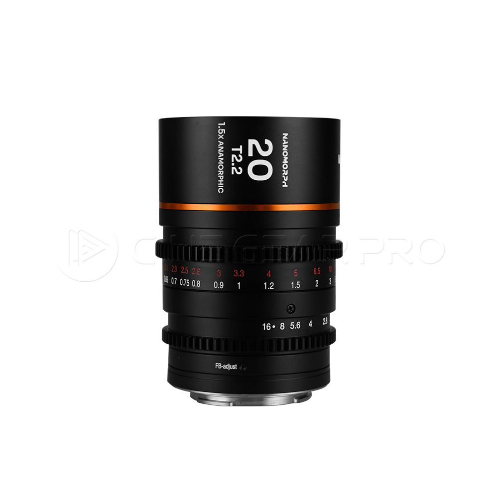 Laowa Nanomorph 20mm T2.2 1.5X Lens