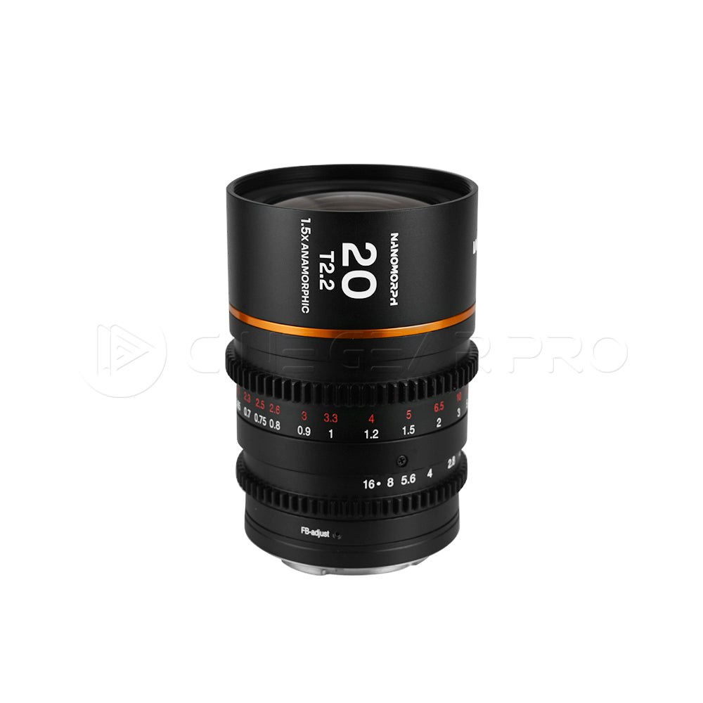 Laowa Nanomorph 20mm T2.2 1.5X Lens