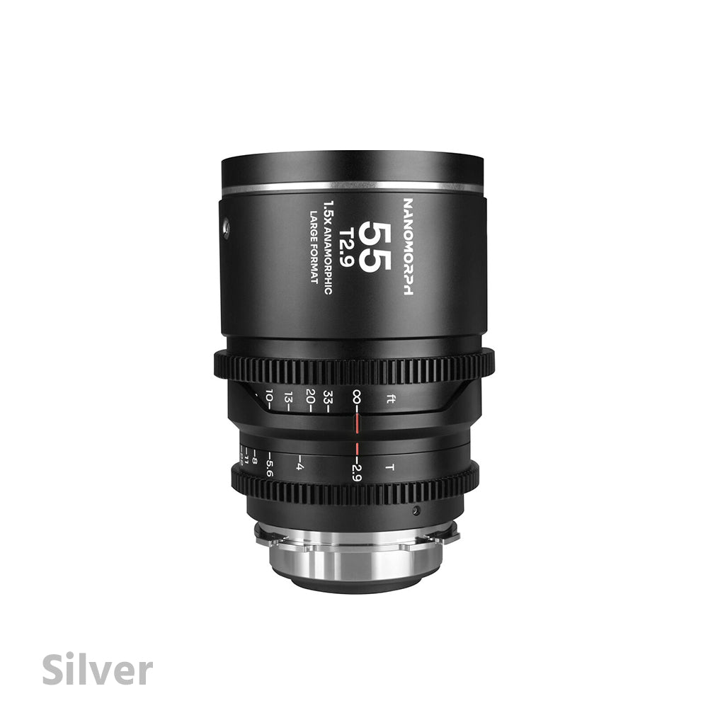 Laowa Nanomorph 55mm T2.9 1.5x LF Anamorphic Lens (ARRI PL/Canon EF)