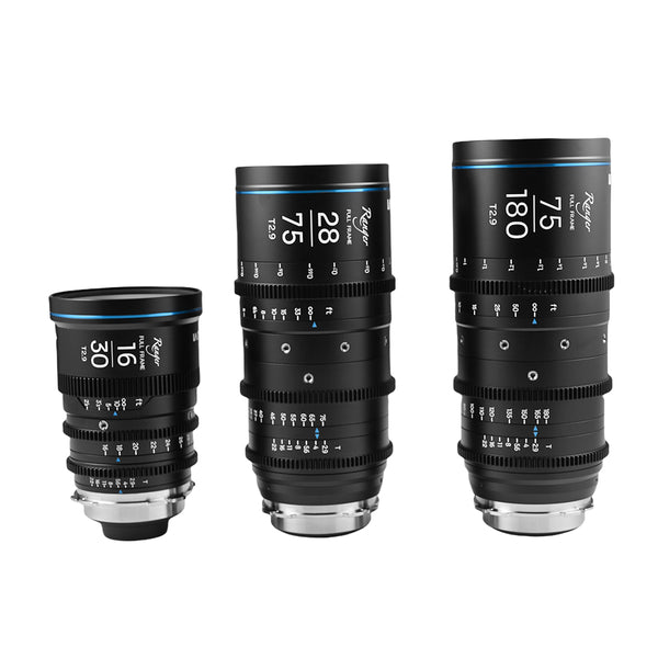 Laowa Ranger FF (16-30mm,28-75mm,75-180mm) Cine Lens 3-Lens Bundle