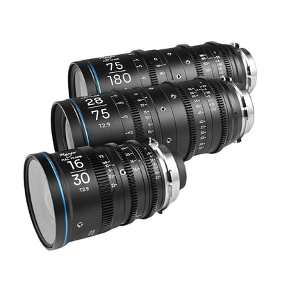 Laowa Ranger FF (16-30mm,28-75mm,75-180mm) Cine Lens 3-Lens Bundle