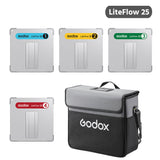 Godox KNOWLED LiteFlow 25 Cine Light Reflector Panel Kit (10 x 10")