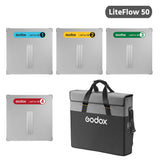 Godox KNOWLED LiteFlow 50 Cine Light Reflector Panel Kit (20 x 20")