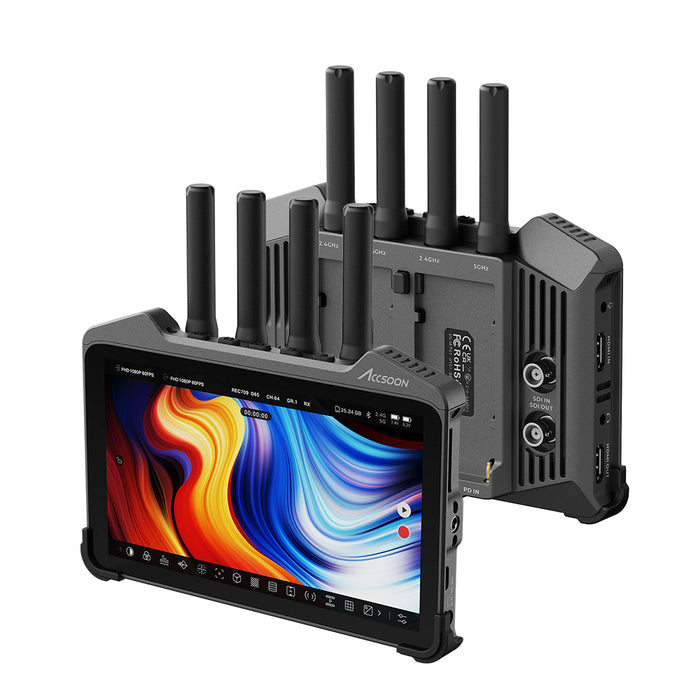 Accsoon CineView M7 Pro 4K60 7" Smart Touchscreen Wireless Transmission Monitor