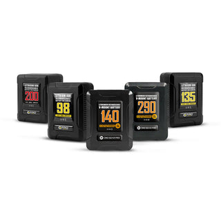 CGPro Ultra Small Size Mini V-Lock Li-Ion V-Mount Battery w/ USB Output (98-290Wh)