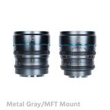 SIRUI Nightwalker 16mm & 75mm T1.2 S35 Cine 2-Lens Set