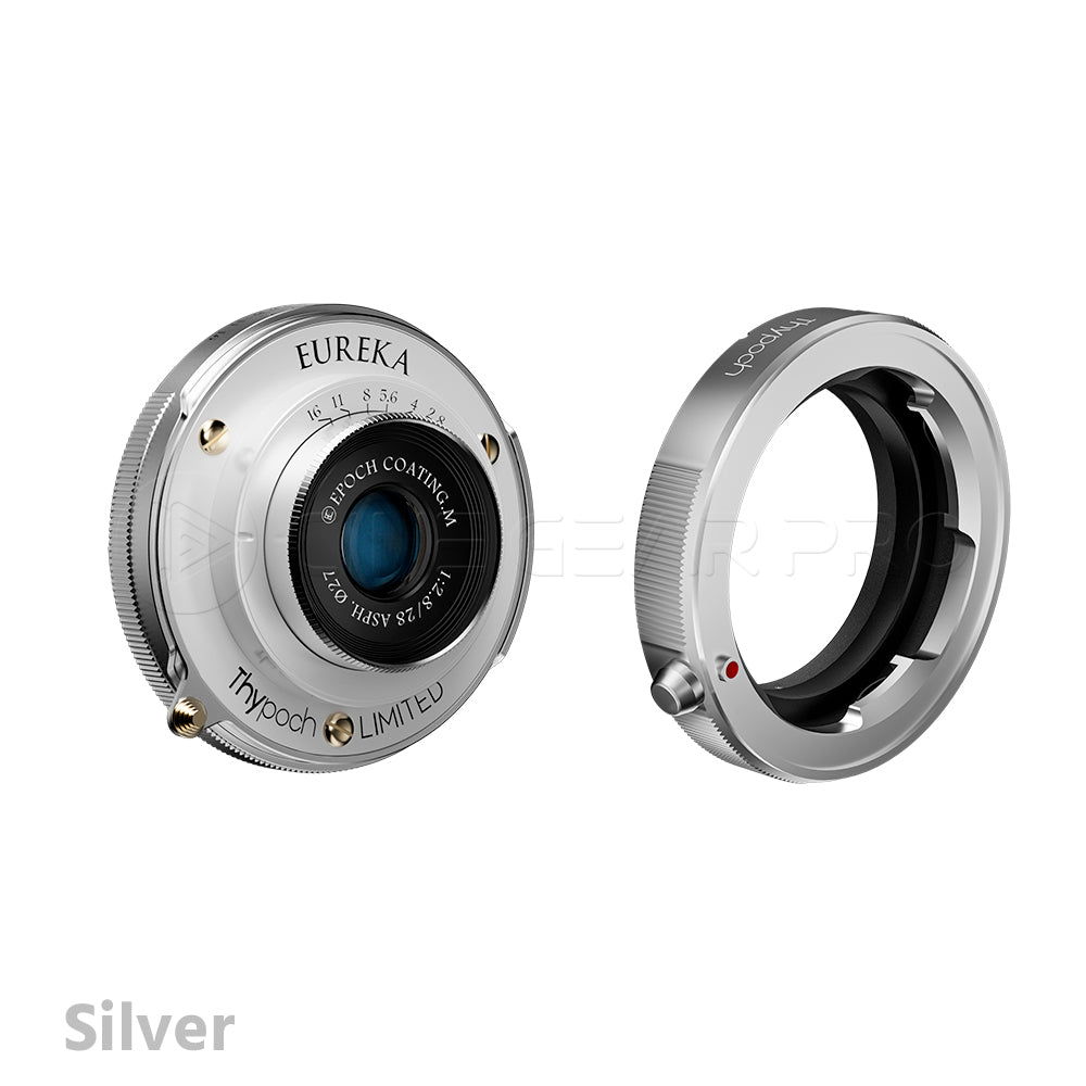 Thypoch Full-frame Photography Lens Eureka 28mm f/2.8 ASPH Leica M mount+M-X adapter